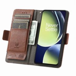 Kryty na mobil | Peňaženkové puzdro CaseNeo hnedé – OnePlus Nord CE 3 Lite 5G | Kryty na mobil