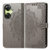 Kryty na mobil | Peňaženkové puzdro Embossing Pattern Mandala Flower fialové – OnePlus Nord CE 3 Lite 5G | Kryty na mobil
