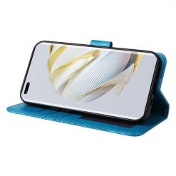 Peňaženkové puzdro Embossing Pattern Slnečnica modré – Huawei Nova 10 | Kryty na mobil Kryty na mobil | Peňaženkové puzdro Embossing Pattern Slnečnica modré – Huawei Nova 10 | Kryty na mobil