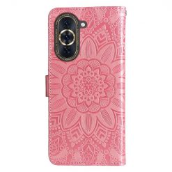 Peňaženkové puzdro Embossing Pattern Slnečnica ružové – Huawei Nova 10 | Kryty na mobil Kryty na mobil | Peňaženkové puzdro Embossing Pattern Slnečnica ružové – Huawei Nova 10 | Kryty na mobil