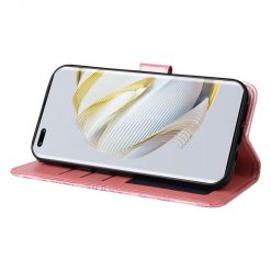Peňaženkové puzdro Embossing Pattern Slnečnica ružové – Huawei Nova 10 | Kryty na mobil Kryty na mobil | Peňaženkové puzdro Embossing Pattern Slnečnica ružové – Huawei Nova 10 | Kryty na mobil
