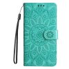 Kryty na mobil | Peňaženkové puzdro Embossing Pattern Slnečnica modré – Xiaomi Redmi A1 / A2 | Kryty na mobil