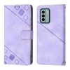 Peňaženkové puzdro Embossing Pattern Square zelené – Nokia G22 | Kryty na mobil Kryty na mobil | Peňaženkové puzdro Embossing Pattern Square zelené – Nokia G22 | Kryty na mobil