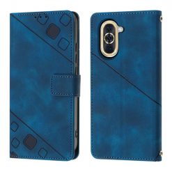 Peňaženkové puzdro Embossing Pattern Square modré – Huawei Nova 10