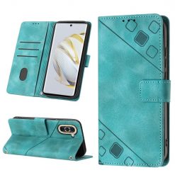 Peňaženkové puzdro Embossing Pattern Square zelené – Huawei Nova 10 | Kryty na mobil Kryty na mobil | Peňaženkové puzdro Embossing Pattern Square zelené – Huawei Nova 10 | Kryty na mobil