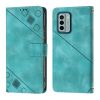 Peňaženkové puzdro Embossing Pattern Square fialové – Nokia G22 | Kryty na mobil Kryty na mobil | Peňaženkové puzdro Embossing Pattern Square fialové – Nokia G22 | Kryty na mobil