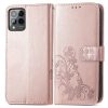Peňaženkové puzdro Embossing Pattern Štvorlístok modré – T Phone Pro / T Phone Pro (2023) | Kryty na mobil Kryty na mobil | Peňaženkové puzdro Embossing Pattern Štvorlístok modré – T Phone Pro / T Phone Pro (2023) | Kryty na mobil