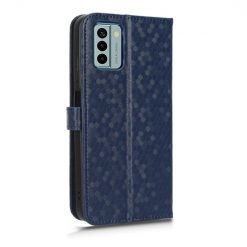 Kryty na mobil | Peňaženkové puzdro Honeycomb Dot Texture Case modré – Nokia G22 | Kryty na mobil
