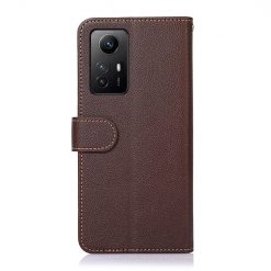 Peňaženkové puzdro Khazneh RFID case hnedé – Xiaomi Redmi Note 12S | Kryty na mobil Kryty na mobil | Peňaženkové puzdro Khazneh RFID case hnedé – Xiaomi Redmi Note 12S | Kryty na mobil