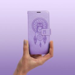 Kryty na mobil | Peňaženkové puzdro Mezzo dreamcatcher fialové – Samsung Galaxy A54 5G | Kryty na mobil