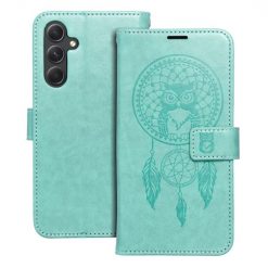 Kryty na mobil | Peňaženkové puzdro Mezzo dreamcatcher zelené – Samsung Galaxy A54 5G | Kryty na mobil