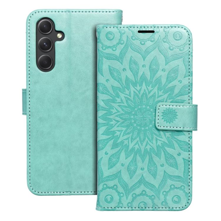 Peňaženkové puzdro Mezzo mandala zelené – Samsung Galaxy A54 5G | Kryty na mobil Kryty na mobil | Peňaženkové puzdro Mezzo mandala zelené – Samsung Galaxy A54 5G | Kryty na mobil