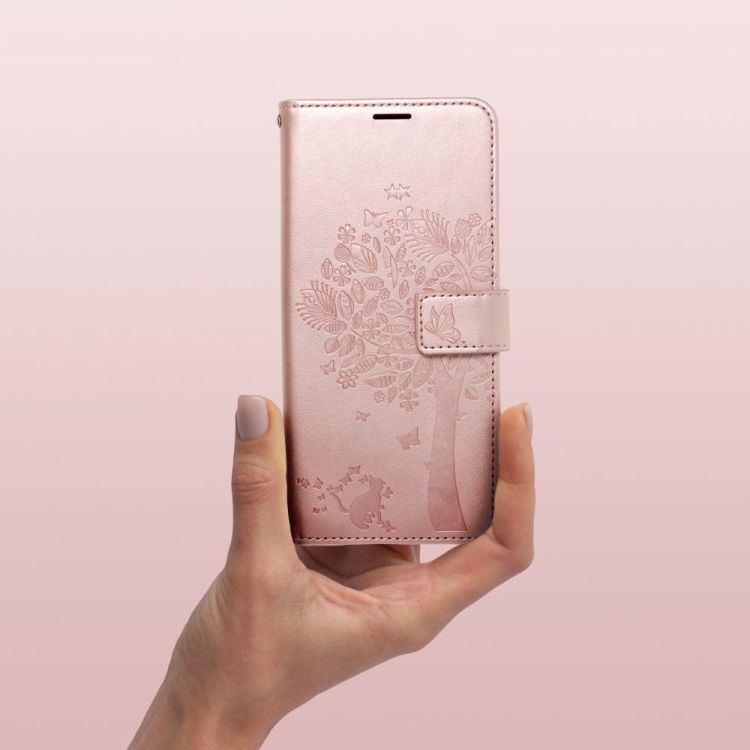 Peňaženkové puzdro Mezzo tree ružové – Samsung Galaxy A54 5G | Kryty na mobil Kryty na mobil | Peňaženkové puzdro Mezzo tree ružové – Samsung Galaxy A54 5G | Kryty na mobil
