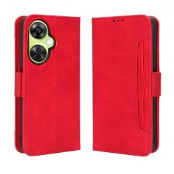 Kryty na mobil | Peňaženkové puzdro Slots case červené – OnePlus Nord CE 3 Lite 5G | Kryty na mobil
