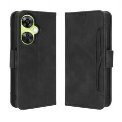 Kryty na mobil | Peňaženkové puzdro Slots case čierne – OnePlus Nord CE 3 Lite 5G | Kryty na mobil