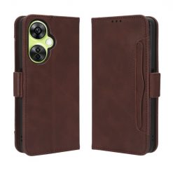 Kryty na mobil | Peňaženkové puzdro Slots case hnedé – OnePlus Nord CE 3 Lite 5G | Kryty na mobil