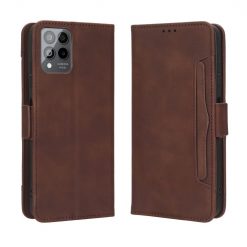 Kryty na mobil | Peňaženkové puzdro Slots case hnedé – T Phone Pro / T Phone Pro (2023) | Kryty na mobil