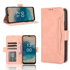Kryty na mobil | Peňaženkové puzdro Slots case ružové – Nokia G22 | Kryty na mobil