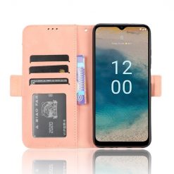 Kryty na mobil | Peňaženkové puzdro Slots case ružové – Nokia G22 | Kryty na mobil