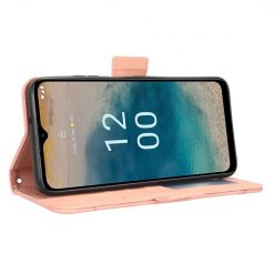 Kryty na mobil | Peňaženkové puzdro Slots case ružové – Nokia G22 | Kryty na mobil