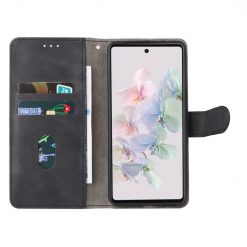 Kryty na mobil | Peňaženkové puzdro Solid čierne – Google Pixel 7 Pro 5G | Kryty na mobil