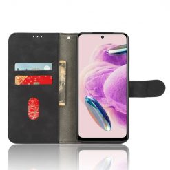 Kryty na mobil | Peňaženkové puzdro Solid čierne – Xiaomi Redmi Note 12S | Kryty na mobil