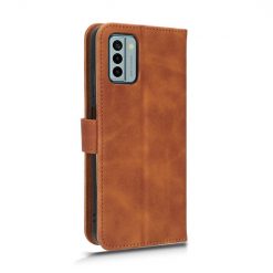 Peňaženkové puzdro Solid hnedé – Nokia G22 | Kryty na mobil Kryty na mobil | Peňaženkové puzdro Solid hnedé – Nokia G22 | Kryty na mobil