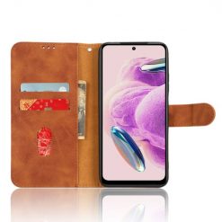 Kryty na mobil | Peňaženkové puzdro Solid hnedé – Xiaomi Redmi Note 12S | Kryty na mobil