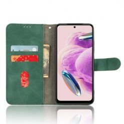 Kryty na mobil | Peňaženkové puzdro Solid zelené – Xiaomi Redmi Note 12S | Kryty na mobil
