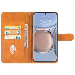 Kryty na mobil | Peňaženkové puzdro Splendid case hnedé – Huawei P60 Pro | Kryty na mobil