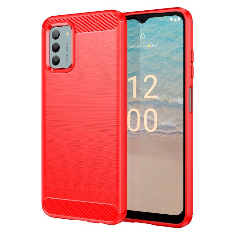 Zadný Kryt Carbon červený – Nokia G22 | Kryty na mobil Kryty na mobil | Zadný Kryt Carbon červený – Nokia G22 | Kryty na mobil