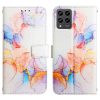 Kryty na mobil | Knižkové puzdro Marble Pattern case zelené – T Phone Pro / T Phone Pro (2023) | Kryty na mobil