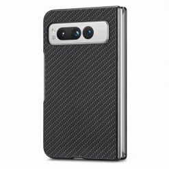 Kryt Carbon Fiber čierny – Google Pixel Fold