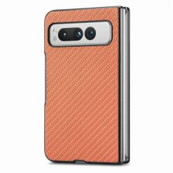 Kryt Carbon Fiber hnedý – Google Pixel Fold