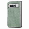 Kryty na mobil | Kryt Carbon Fiber hnedý – Google Pixel Fold | Kryty na mobil