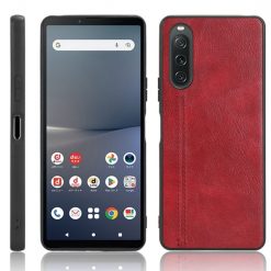 Kryty na mobil | Kryt Shockproof Sewing Cow Pattern červený – Sony Xperia 10 V | Kryty na mobil