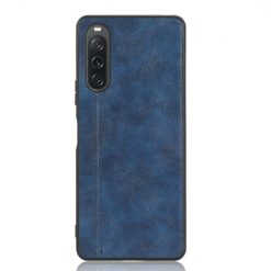 Kryty na mobil | Kryt Shockproof Sewing Cow Pattern modrý – Sony Xperia 10 V | Kryty na mobil