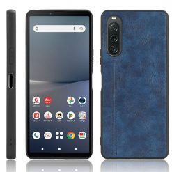 Kryty na mobil | Kryt Shockproof Sewing Cow Pattern modrý – Sony Xperia 10 V | Kryty na mobil