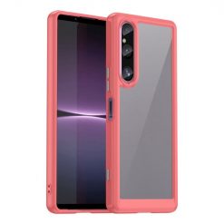 Ochranný kryt Colorful Acrylic case červený – Sony Xperia 1 V