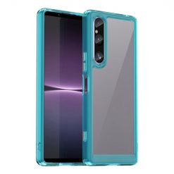 Ochranný kryt Colorful Acrylic case transparentno-modrý – Sony Xperia 1 V