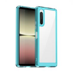 Ochranný kryt Colorful Acrylic case transparentno-modrý – Sony Xperia 10 V
