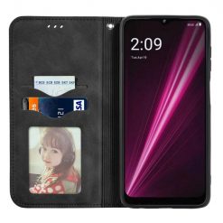 Kryty na mobil | Peňaženkové puzdro Business case čierne – T Phone Pro / T Phone Pro (2023) | Kryty na mobil