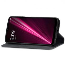 Kryty na mobil | Peňaženkové puzdro Business case čierne – T Phone Pro / T Phone Pro (2023) | Kryty na mobil