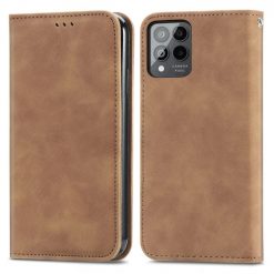 Kryty na mobil | Peňaženkové puzdro Business case hnedé – T Phone Pro / T Phone Pro (2023) | Kryty na mobil