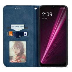 Kryty na mobil | Peňaženkové puzdro Business case modré – T Phone Pro / T Phone Pro (2023) | Kryty na mobil