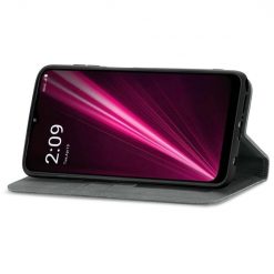 Kryty na mobil | Peňaženkové puzdro Business case sivé – T Phone Pro / T Phone Pro (2023) | Kryty na mobil