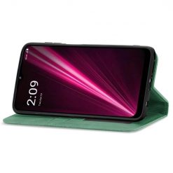 Peňaženkové puzdro Business case zelené – T Phone Pro / T Phone Pro (2023) | Kryty na mobil Kryty na mobil | Peňaženkové puzdro Business case zelené – T Phone Pro / T Phone Pro (2023) | Kryty na mobil