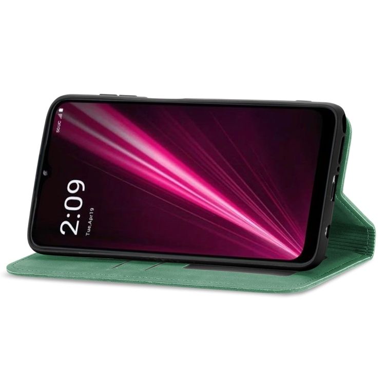 Peňaženkové puzdro Business case zelené – T Phone Pro / T Phone Pro (2023) | Kryty na mobil Kryty na mobil | Peňaženkové puzdro Business case zelené – T Phone Pro / T Phone Pro (2023) | Kryty na mobil