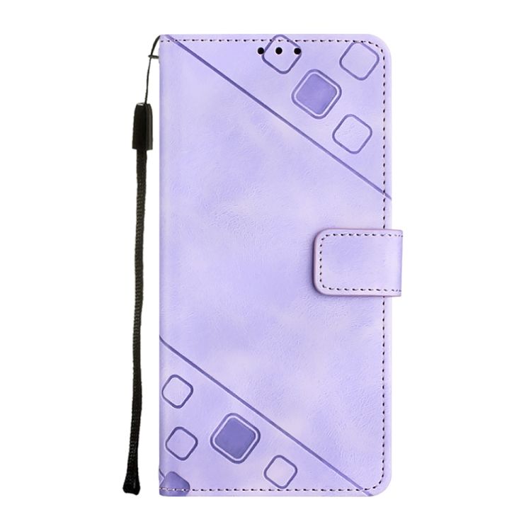 Peňaženkové puzdro Embossing Pattern Square fialové – Infinix Note 12 Pro 5G | Kryty na mobil Kryty na mobil | Peňaženkové puzdro Embossing Pattern Square fialové – Infinix Note 12 Pro 5G | Kryty na mobil