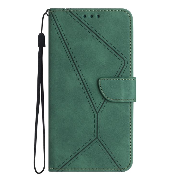 Peňaženkové puzdro Embossing Pattern Stitchy case zelené – Sony Xperia 1 V | Kryty na mobil Kryty na mobil | Peňaženkové puzdro Embossing Pattern Stitchy case zelené – Sony Xperia 1 V | Kryty na mobil